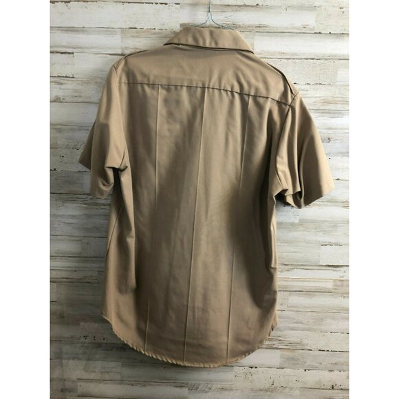 Vintage US Military Uniform Class A Khaki Short Sleeve Shirt Korean War Era - Picture 3 of 3